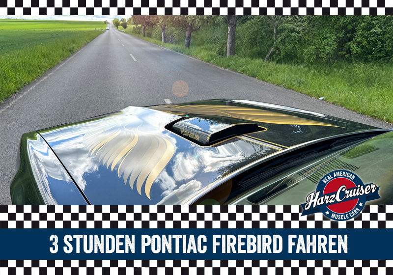 Gutschein: Pontiac Firebird Trans Am fahren - 3 Stunden (Mo-Do) 